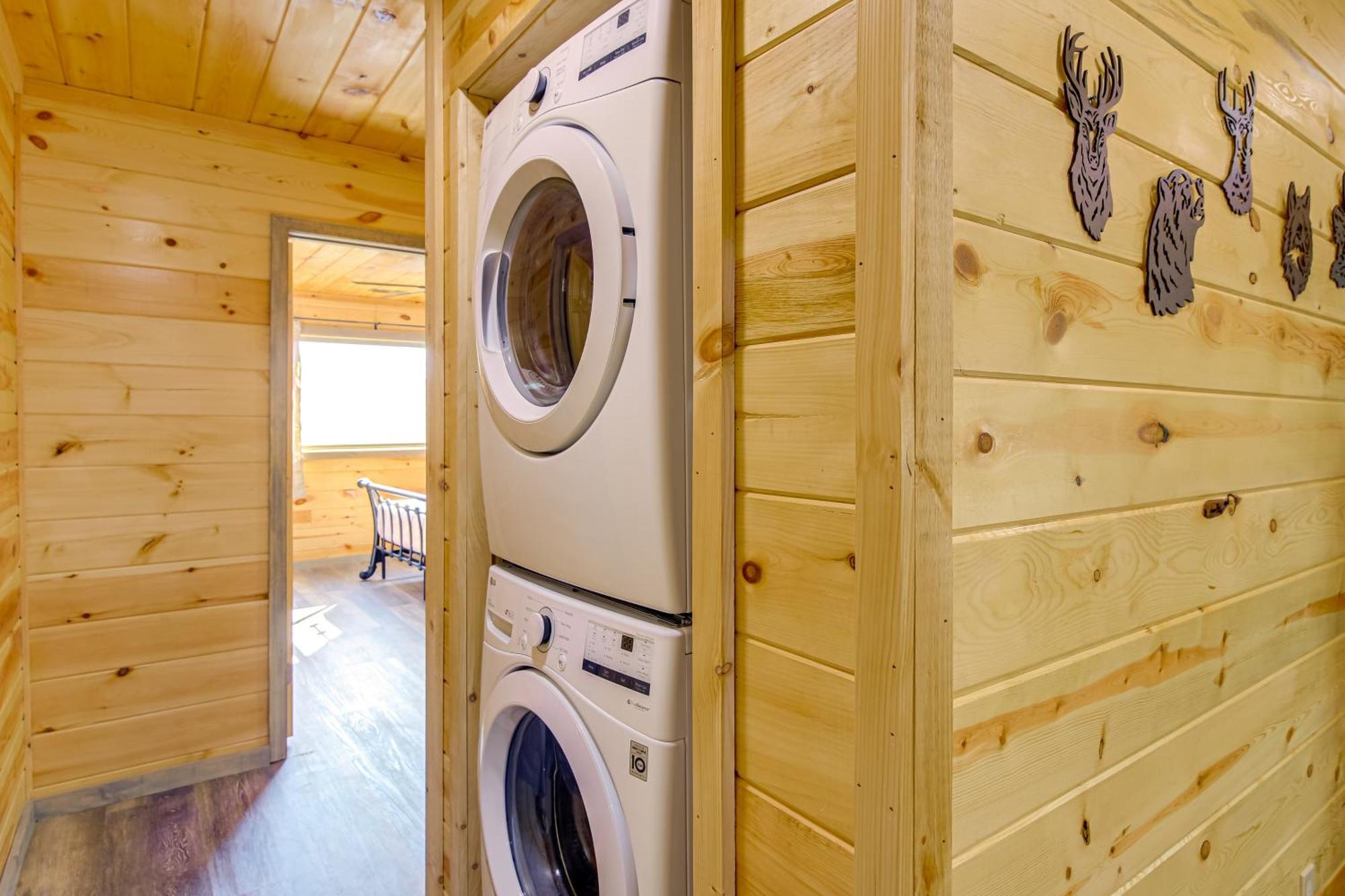 Gatlinburg Cabin With Game Room, Hot Tub And Mtn Views Exterior foto