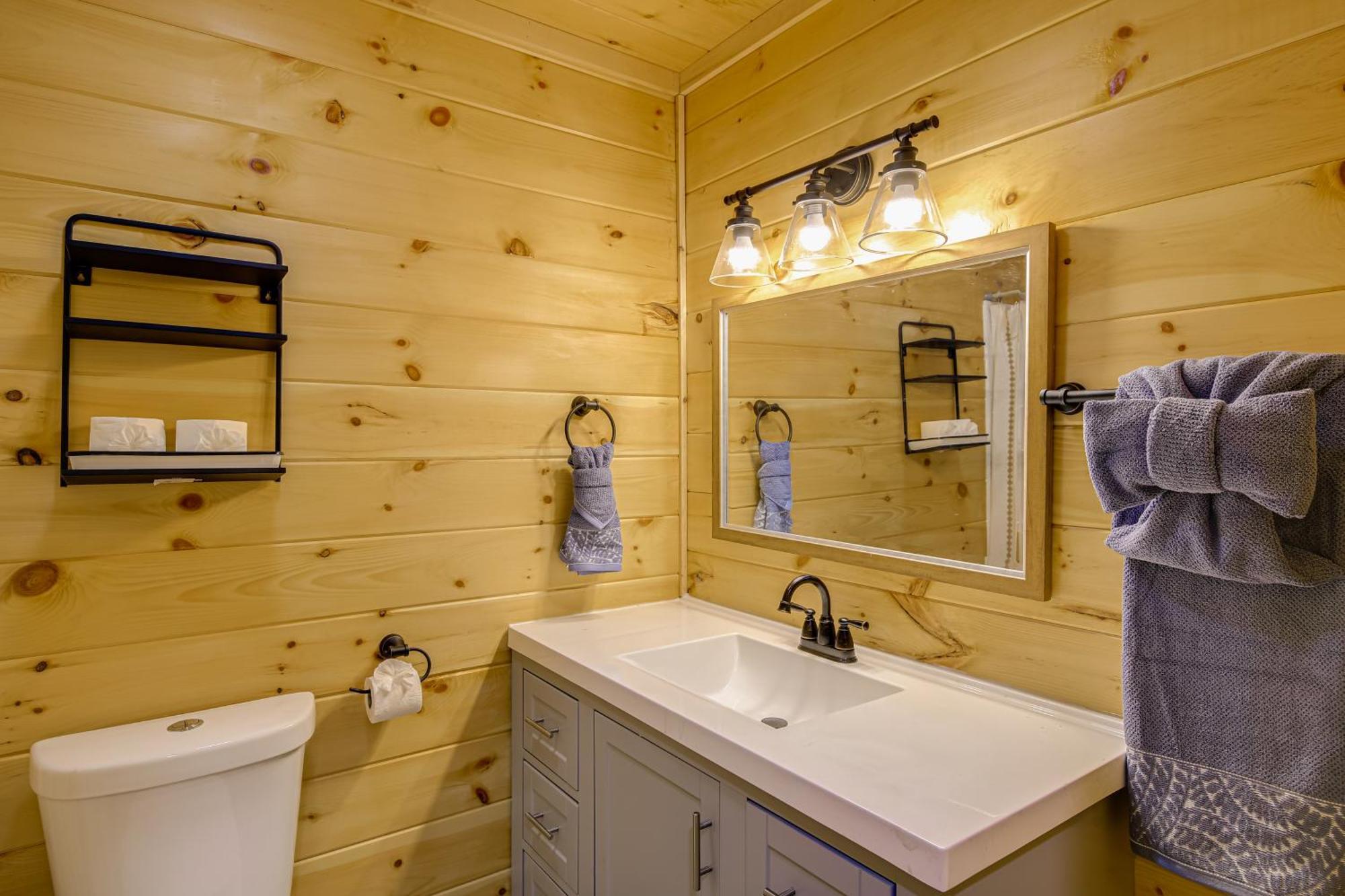 Gatlinburg Cabin With Game Room, Hot Tub And Mtn Views Exterior foto