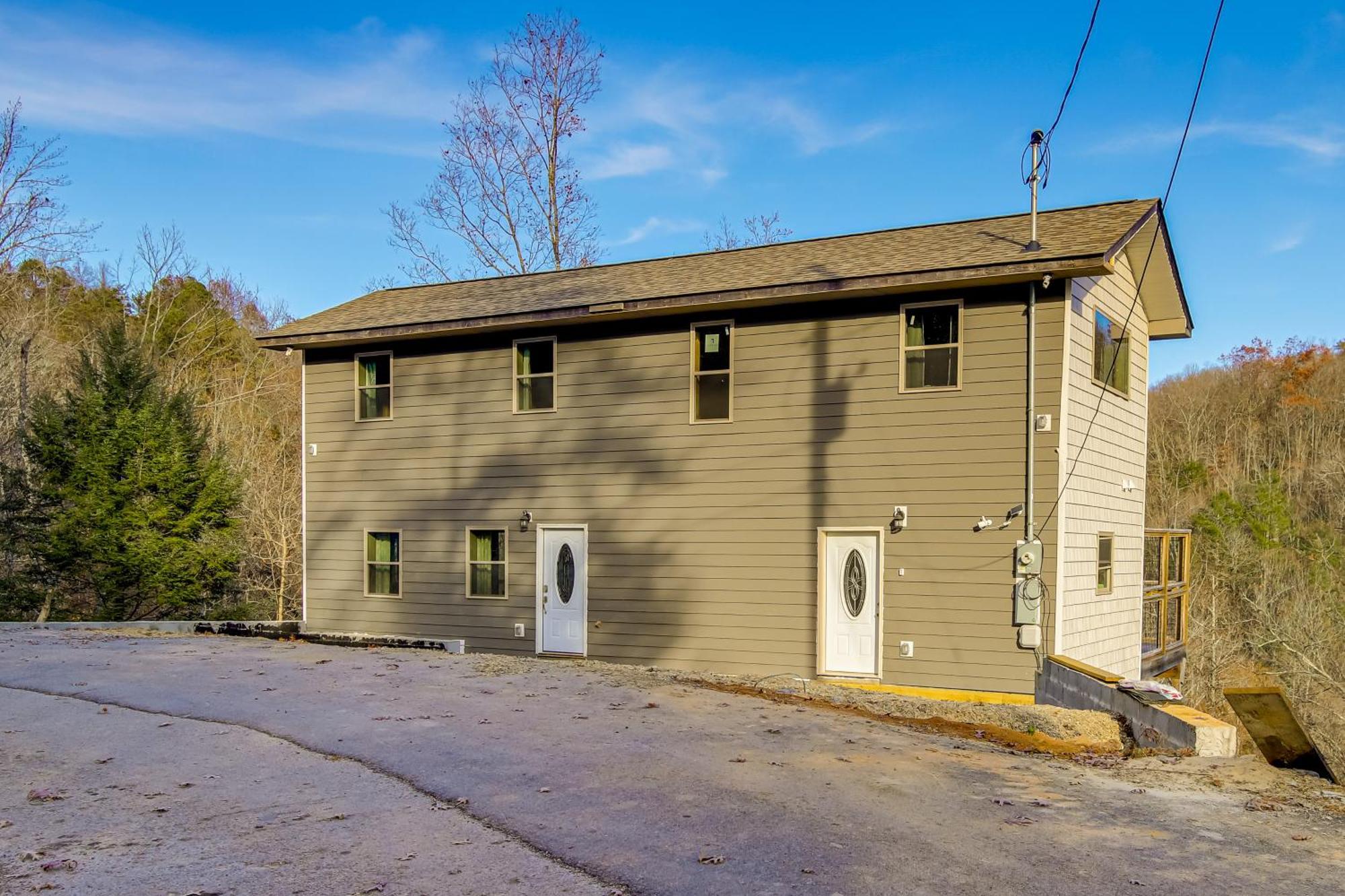 Gatlinburg Cabin With Game Room, Hot Tub And Mtn Views Exterior foto